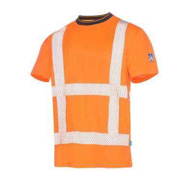Sioen 585A Matane T-shirt fluo oranje