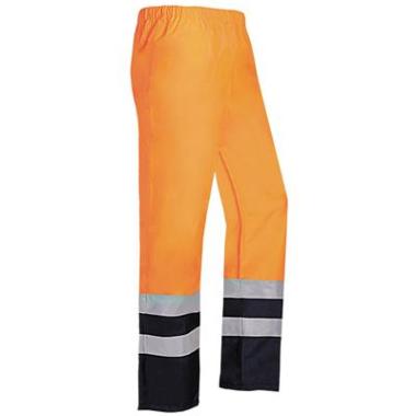 Sioen 799Z Norvill broek fluo oranje/marineblauw