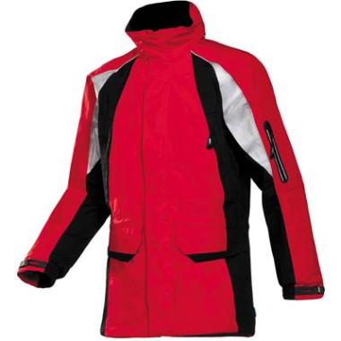 Sioen 608Z Tornhill parka rood/zwart
