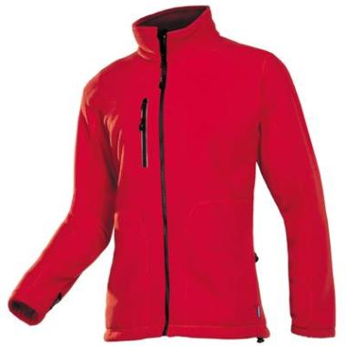 Sioen 612Z Merida fleece jas rood