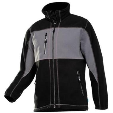 Sioen 611Z Durango fleece jas grijs/zwart