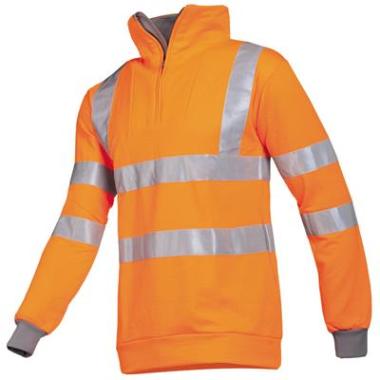 Sioen 284A Bindal sweater fluo oranje