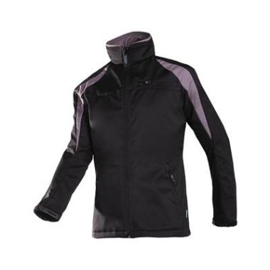 Sioen 9834 Piemonte softshell jas zwart/grijs