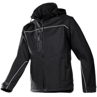 Sioen 9934 Homes softshell jas zwart