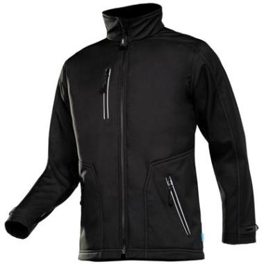 Sioen 622Z Pulco softshell jas zwart