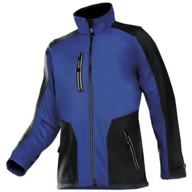 Sioen 624Z Torreon softshell jas marineblauw/zwart