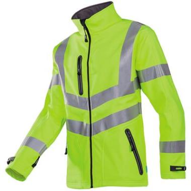 Sioen 722Z Dexter softshell jas fluo geel