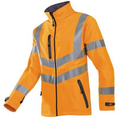 Sioen 722Z Dexter softshell jas fluo oranje