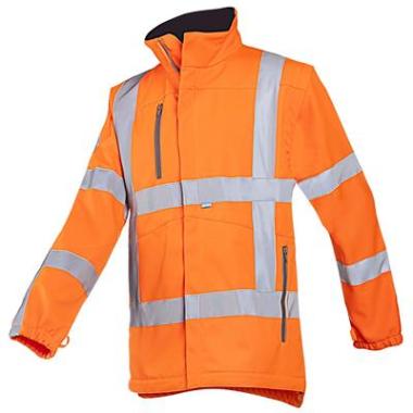 Sioen 498A Alphen softshell jas RWS fluo oranje