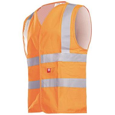 Sioen 307A Hellisan verkeersvest fluo oranje