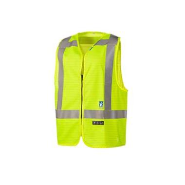 Sioen 620A Sarvan verkeersvest fluo geel