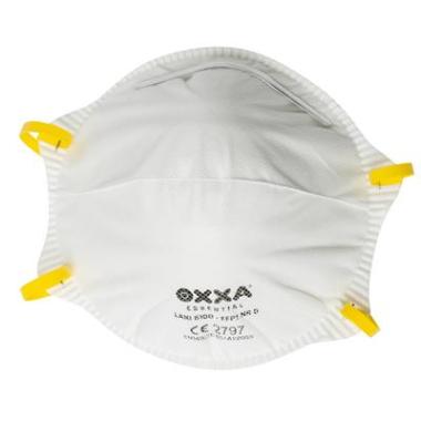 OXXA® Lani 6100 stofmasker FFP1 NR D wit