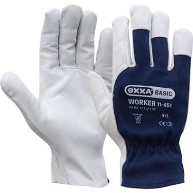 OXXA® Worker 11-451 handschoen blauw/wit