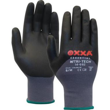 OXXA® Nitri-Tech 14-692 handschoen zwart/grijs