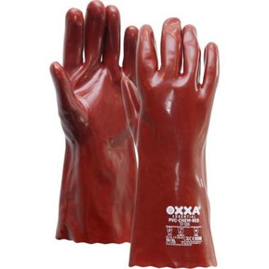 OXXA® PVC-Chem Red 17-135 handschoen rood