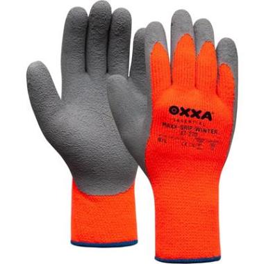 OXXA® Maxx-Grip-Winter 47-270 handschoen grijs/oranje