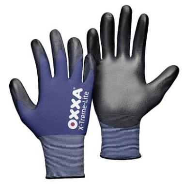 OXXA® X-Treme-Lite 51-100 handschoen zwart/blauw