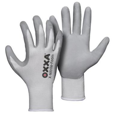 OXXA® X-Nitrile-Foam 51-280 handschoen grijs/wit