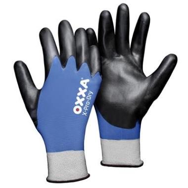 OXXA® X-Pro-Dry 51-300 handschoen zwart/blauw