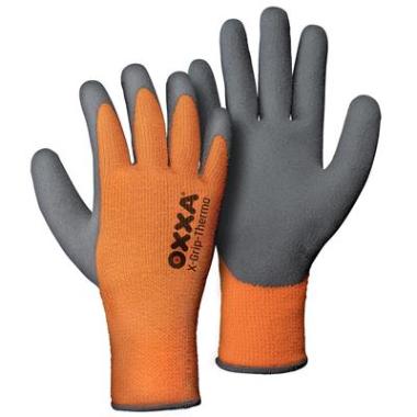 OXXA® X-Grip-Thermo 51-850 handschoen grijs/oranje