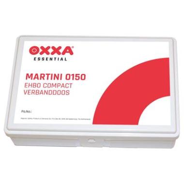 OXXA® Martini 0150 EHBO compact verbanddoos wit