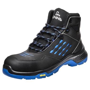 Emma Crossforce X High veiligheidsschoen S3S - D zwart/blauw