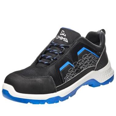 Emma Crossforce Fly low veiligheidsschoen S3S - D zwart/blauw