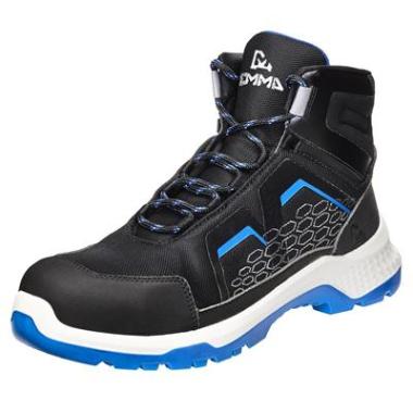 Emma Crossforce Fly High veiligheidsschoen S3S - D zwart/blauw