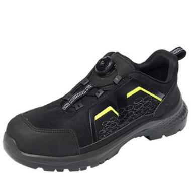 Emma Crossforce Flex low veiligheidsschoen S3S - D zwart/geel