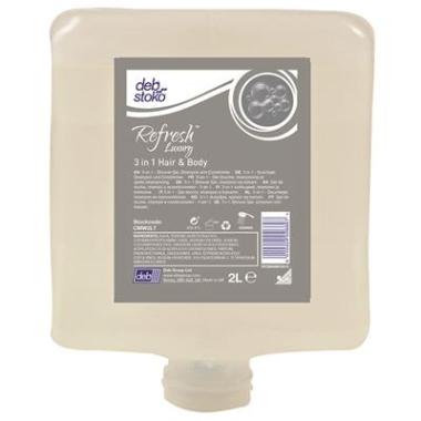 Deb Stoko Refresh Luxury 3 in 1 Hair & Body shampoo - 2L