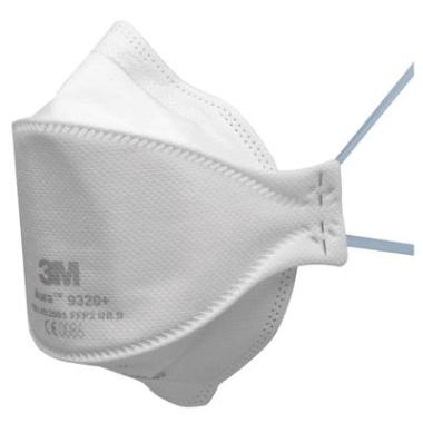 3M Aura 9320+ stofmasker FFP2 NR D wit