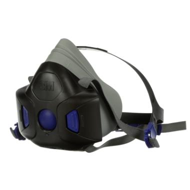 3M Secure Click HF-803SD halfgelaatsmasker donkergrijs