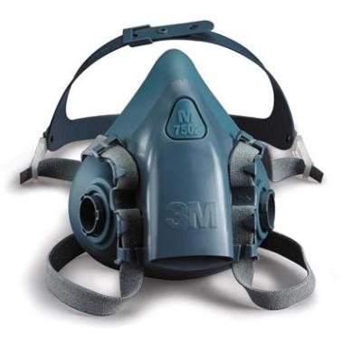 3M 7502 halfgelaatsmasker blauw