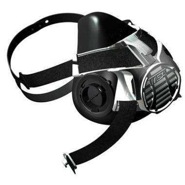 MSA Advantage 420 halfgelaatsmasker zwart