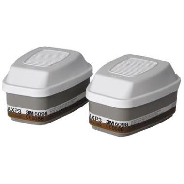 3M 6098 combinatiefilter AX-P3 NR grijs