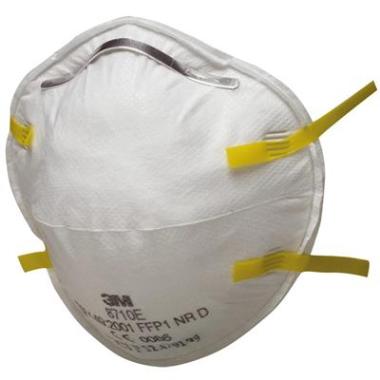 3M 8710 stofmasker FFP1 NR D wit
