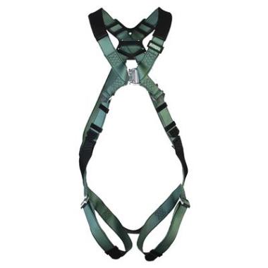 MSA V-Form harnas 1D Qwik-Fit groen/zwart