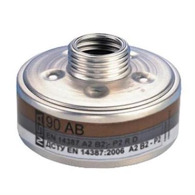 MSA 90 gas- en dampfilter A2B2 zilvergrijs