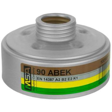 MSA 90 gas- en dampfilter A2B2E2K1 zilvergrijs