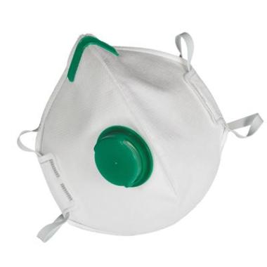 MSA Affinity 2111 stofmasker FFP1 NR D met uitademventiel wit/groen