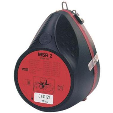 MSA MSR 2 vluchtmasker zwart