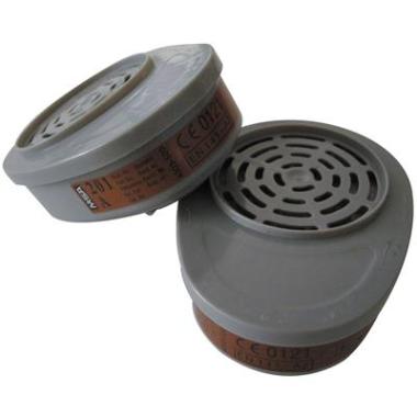 MSA gas- en dampfilter A2 grijs