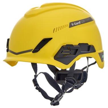 MSA V-Gard H1 Bivent veiligheidshelm geel
