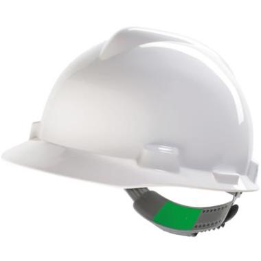 MSA V-Gard veiligheidshelm met Push-Key binnenwerk wit