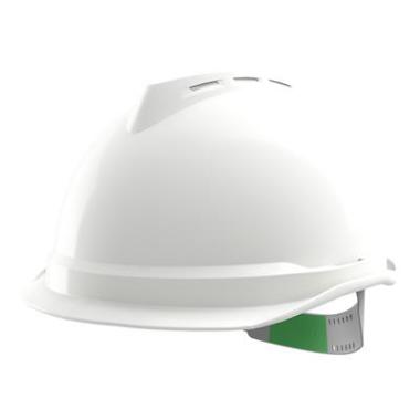 MSA V-Gard 520 veiligheidshelm met Push-Key binnenwerk wit