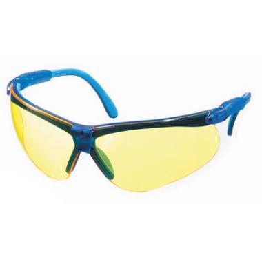 MSA Perspecta 010 veiligheidsbril blauw/geel