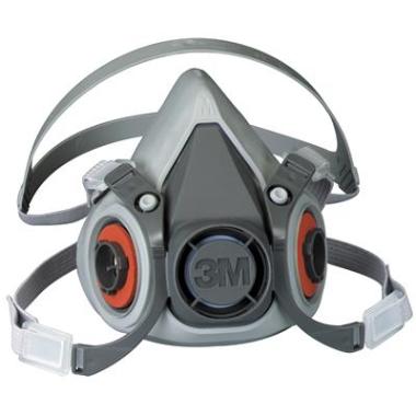 3M 6200 halfgelaatsmasker grijs