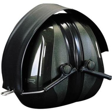 3M Peltor Optime II H520F gehoorkap opvouwbaar groen