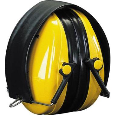 3M Peltor Optime I H510F gehoorkap opvouwbaar geel