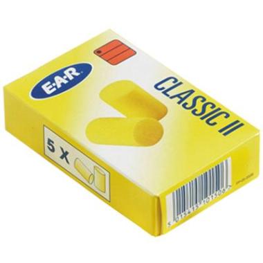 3M E-A-R Classic oordop pak met 5 paar geel